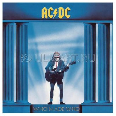 CD  AC/DC "WHO MADE WHO", 1CD_CYR