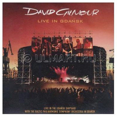 CD  GILMOUR, DAVID "LIVE IN GDANSK", 2CD_CYR