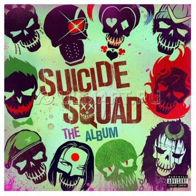 CD  OST "SUICIDE SQUAD", 1CD_CYR