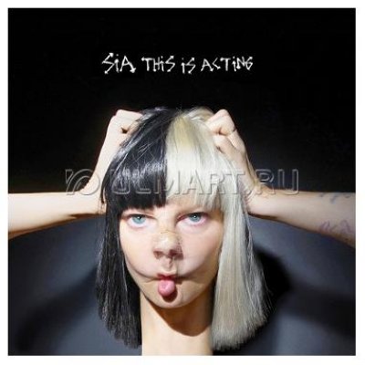 CD  SIA "THIS IS ACTING", 1CD_CYR