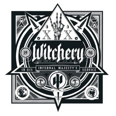 CD  WITCHERY "IN HIS INFERNAL MAJESTY"S SERVICE", 1CD