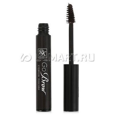    Kiss Go Brow Eyebrow Mascara, 6 , rich chocolate brown