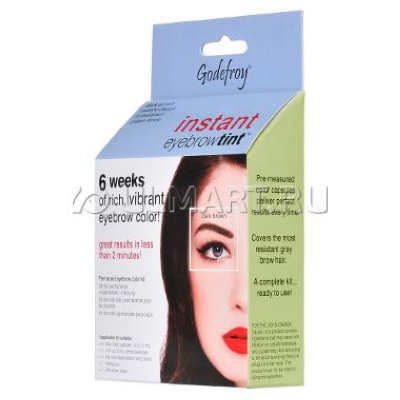 -     Godefroy Eyebrow Tint Dark Brown, 15 ,  -