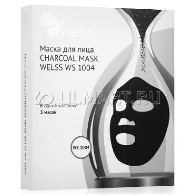    Welss Charcoal Mask WS 1004, 5 ,   