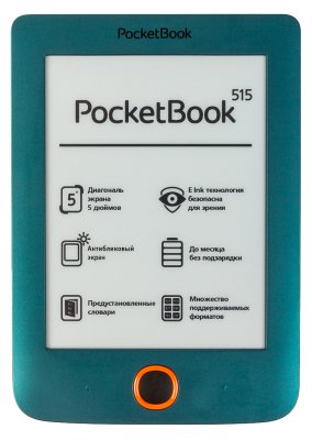   PocketBook 515 5" E-Ink Pearl 600x800 1.0Ghz 256Mb/4Gb /