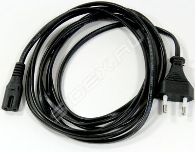  IEC-320-C7- 2pin 3  (VCOM CE023_CU0.5-3M) ()