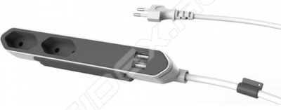   Allocacoc PowerBar 9102/PB2SEU (2 , 2  USB) (, )