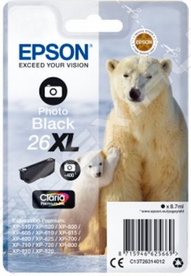   Epson Expression Premium XP-600, 605, 700, 710, 800 (C13T26314012) ( )