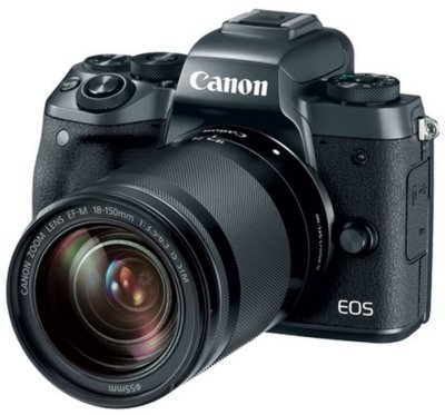  Canon EOS M5 24Mpix 3" 1080p WiFi 18-150 IS STM f/ 3.5-6.3 LP-E17  1279C022