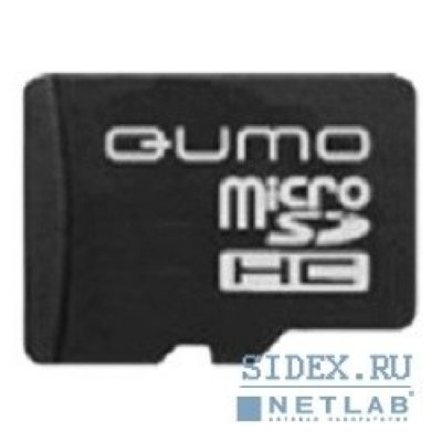   Micro SecureDigital 4Gb QUMO (QM4GCR-MSD10-FD-GRN) CL10 + USB  FUNDROID Green