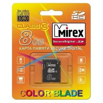   Mirex SDHC Class 10 8GB