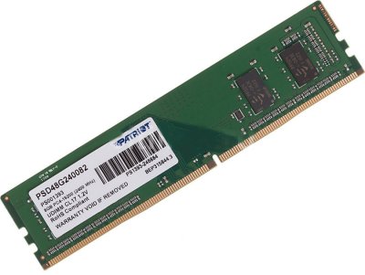   Patriot Memory DDR4 DIMM 2400MHz PC4-19200 CL17 - 8Gb PSD48G240082