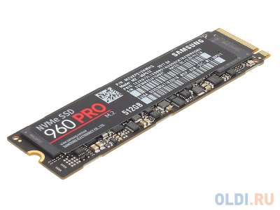   SSD M.2 512GB Samsung 960 PRO (R3500/W2100Mb/s, MLC 3D V-NAND, Polaris, PCI