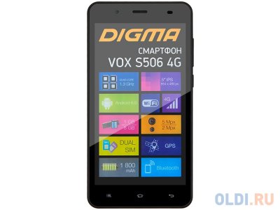  Digma S506 4G VOX  5" 8  LTE Wi-Fi GPS 3G