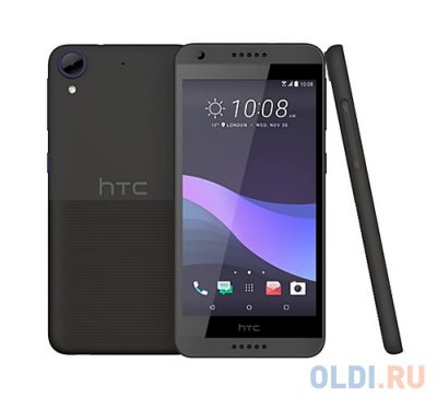  HTC Desire 650 EEA Dark Grey, 5"" 1280x720, 1.6GHz, 4 Core, 2GB RAM, 16GB, 13Mpix/5Mpix, 1