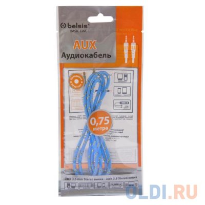  Belsis BL1108 (Jack 3.5 mm - Jack 3.5 mm, ,0,75 ,  , )