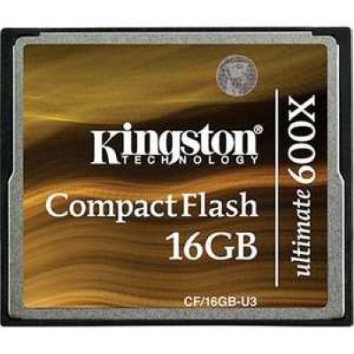 - Compact Flash 16  Kingston Ultimate 600x ( CF/ 16GB-U3 )