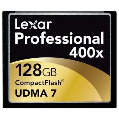   Lexar CompactFlash 128Gb Professional UDMA 400X (60Mb/s)