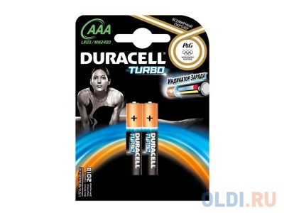  Duracell Turbo Max LR03-2BL AAA 2 