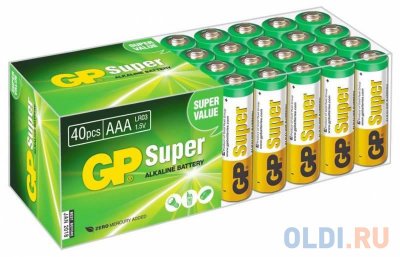  GPBI Super Alkaline 24A LR03 AAA AAA 40 