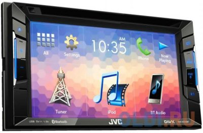  JVC KW-V230BT 6.2" USB MP3 DVD CD FM 2DIN 4x50  