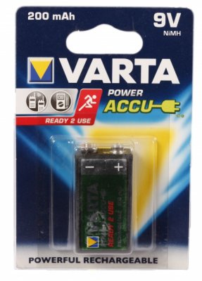  VARTA Power Accu 9V-Block 200 - 1 .