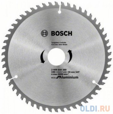   ECO AL (190x30 ; 54T) Bosch 2608644389