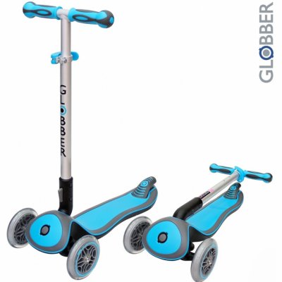   Globber ELITE S My Free Fold up SKY BLUE 446-101 5"/3" 