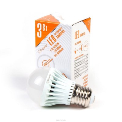   IPower LED,   27, 3W, 2700   