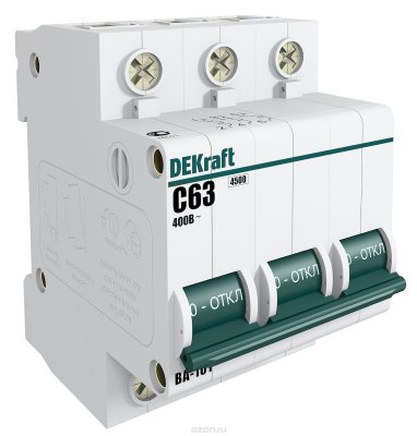   Schneider Electric "DEKraft", 3  63  - C 4,5 . 11084DEK