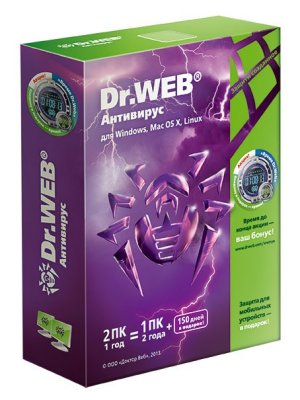 Dr.WEB  PRO  Windows+( )     2 (BOX) ( 12 .)