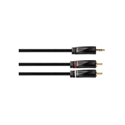  3.5  Jack - 2  RCA "" (m-m), , 1.0 ,  ,  