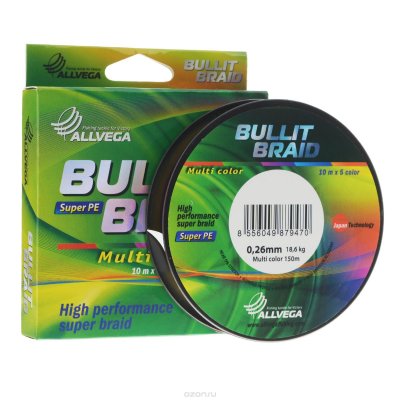   Allvega "Bullit Braid", : , 150 , 0,26 , 18,6 