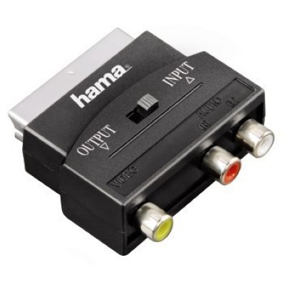  Scart (m) - 3xRCA (f) (Hama H-42353) ()