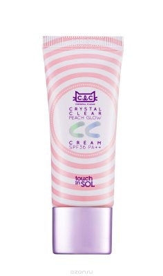 Touch in SOL CC- Crystal Clear Peach Glow, 20 