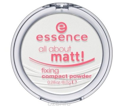 essence   all about matt fixing compact powder, 8 