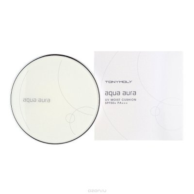 TonyMoly   Aqua Aura UV Moist Cushion SPF50+ PA+++,  03, 15 