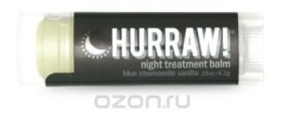 Hurraw    Night Treatment Balm (Moon Balm), 4,3 