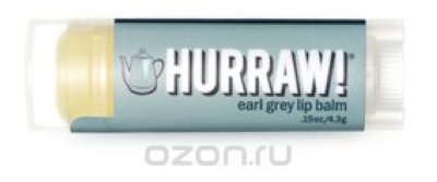 Hurraw    Earl Grey Lip Balm, 4,3 