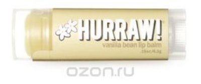 Hurraw    Vanilla Bean Lip Balm, 4,3 