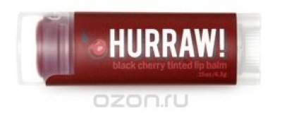 Hurraw    Black Cherry Tinted Lip Balm, 4,3 