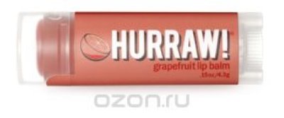 Hurraw    Grapefruit Lip Balm, 4,3 