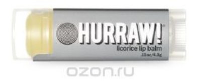 Hurraw    Licorice Lip Balm, 4,3 