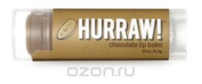 Hurraw    Chocolate Lip Balm, 4,3 