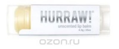 Hurraw    Unscented Lip Balm, 4,3 