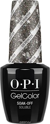 OPI - GelColor "DS Pewter", 15 