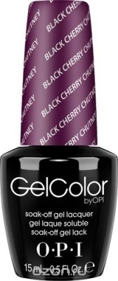 OPI - GelColor "Black Chrry Chutney", 15 