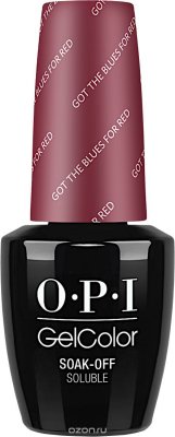 OPI - GelColor "Got the Blues for Red", 15 