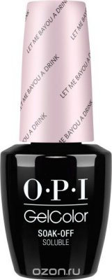 OPI - GelColor Let Me Bayou a Drink, 15 