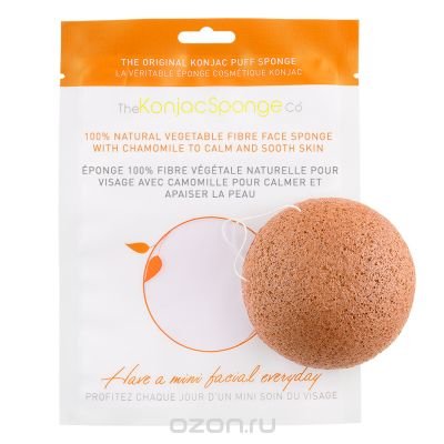 The Konjac Sponge Co     Facial Puff - Camomille